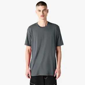 AMERICAN APPAREL 2001CVC CVC SHORT SLEEVE T-SHIRT - BLACK