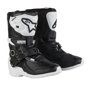 ALPINESTARS TECH-3S KIDS MX BOOTS WHITE/BLACK