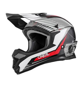 ONEAL YOUTH 1SRS HELM STREAM BLK/RED 