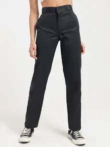 DICKIES WOMENS 875 TAPERED FIT PANT BLACK