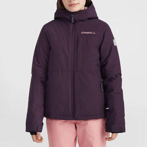 ONEILL SNOW 2025 GIRLS LITE SNOW JACKET MIDNIGHT PLUM