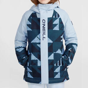 ONEILL SNOW 2025 GIRLS O'RIGINALS SNOW JACKET BLUE TRIANGLE IKAT