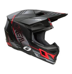 ONEAL 2026 3SRS HELMET HAZE V.26 BLACK GREY RED