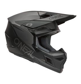 ONEAL 2026 3SRS HELMET SOLID BLACK GREY