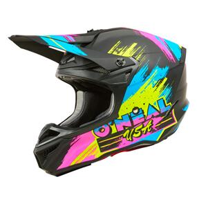 ONEAL 2026 5SRS HELMET RESEDA BLACK NEON YELLOW