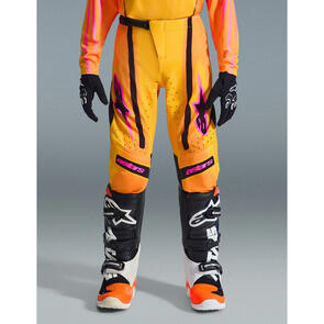 ALPINESTARS 2026 YOUTH SUPERTECH NOMUR PANTS ORANGE/YELLOW/PINK