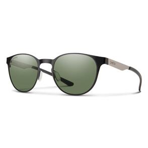 SMITH EASTBANK METAL MATTE BLACK / SILVER + CHROMAPOP POLARIZED GRAY GREEN LENS