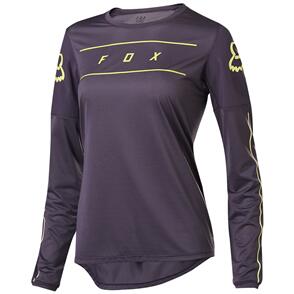 FOX RACING 2020 WOMENS FLEXAIR LS JERSEY [DARK PURPLE]