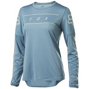 FOX RACING 2020 WOMENS FLEXAIR LS JERSEY [LIGHT BLUE]