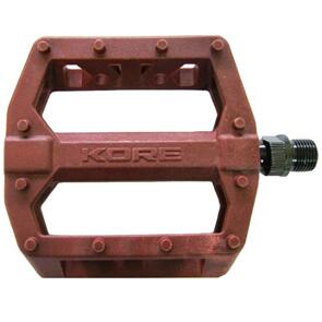 KORE PEDALS RIVERA THERMO 9/16" BLOOD RED  (PR)