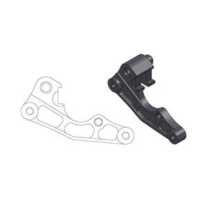 MOTO MASTER 211047 BRAKE CALIPER ADAPTER MOTO MASTER OVERSIZE 270MM KAWASAKI SUZUKI