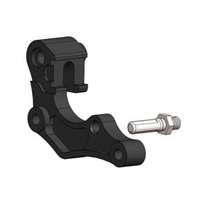 MOTO MASTER 211149 MOTO MASTER BRAKE CALIPER ADAPTER MOTO MASTER FRONT 280MM HONDA CRF250R CRF450R CRF250RX CRF450RX
