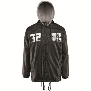 THIRTY TWO HOOD RATS HOODED COACH JACKET [BLACK]