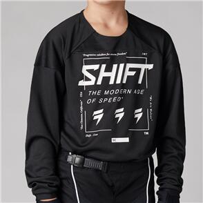 SHIFT 2021 YOUTH WHITE LABEL BLISS JERSEY [BLACK/WHITE]