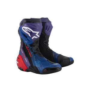 ALPINESTARS ROAD  SUPERTECH R VENTED LIMITED EDITION MARTINATOR BLUE/PURPLE/RED/BLACK