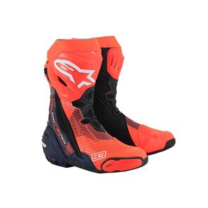 ALPINESTARS ROAD  SUPERTECH R VENTED LIMITED EDITION MARQUEZ RED FLUORO/DARK BLUE/BLACK