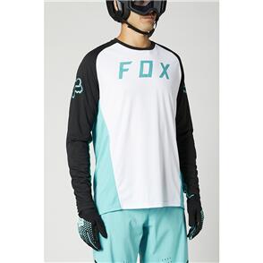 FOX RACING 2021 DEFEND LS JERSEY [WHITE]