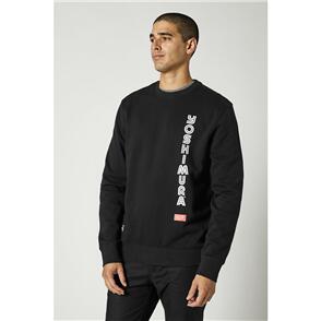 FOX RACING YOSHIMURA CREW FLEECE [BLACK]