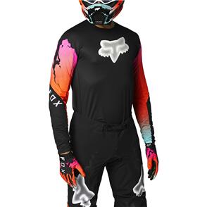 FOX RACING MOTO 2021 FLEXAIR PYRE JERSEY [BLACK]