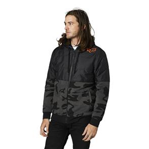 FOX RACING FOX LINDON SASQUATCH FLEECE ZIP HOODY [BLACK CAMO]
