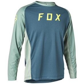 FOX RACING 2022 YOUTH DEFEND LS JERSEY [SLATE BLUE]