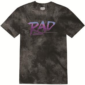 ETNIES RAD WASH TEE [BLACK/PURPLE]