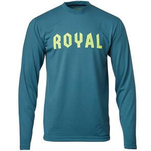 ROYAL RACING CORE JERSEY LS CORP STEEL BLUE HEATHER