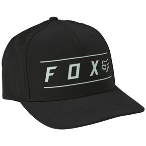 FOX RACING PINNACLE TECH FLEXFIT HAT [BLACK]
