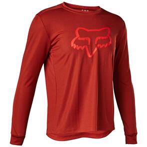 FOX RACING 2022 YOUTH RANGER LS JERSEY [RED CLAY]
