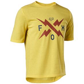 FOX RACING 2022 YOUTH RANGER DR SS JERSEY [PEAR YELLOW]