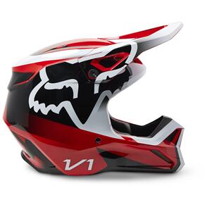 FOX RACING MOTO 2023 FOX V1 LEED HELMET MIPS ECE [FLO RED]
