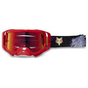 FOX RACING 2023 FOX AIRSPACE DKAY GOGGLES - SPARK [FLO RED]