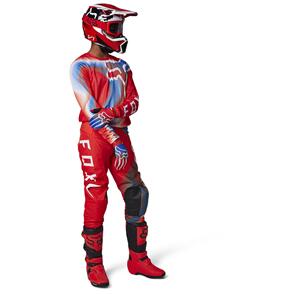 FOX RACING 2023 FOX TOXSYK JERSEY AND PANTS FLO RED