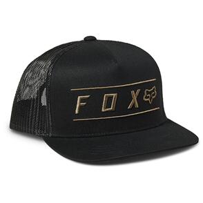 FOX RACING YOUTH PINNACLE SNAPBACK MESH HAT [BLACK]