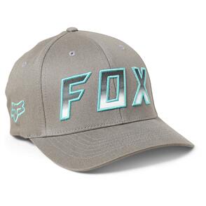 FOX RACING FGMNT FLEXFIT HAT [PEWTER]