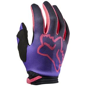 FOX RACING 2023 YOUTH GIRLS 180 TOXSYK GLOVES [BLACK/PINK]