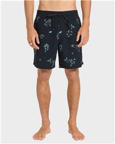 BILLABONG GOOD TIMES LAYBACK 16" BOARDSHORTS BLACK