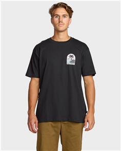 BILLABONG PORTAL T-SHIRT WASHED BLACK
