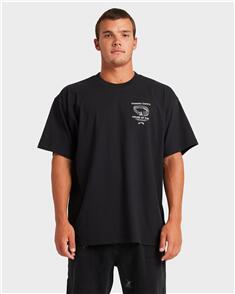 BILLABONG DOMINO DAVE OG T-SHIRT WASHED BLACK