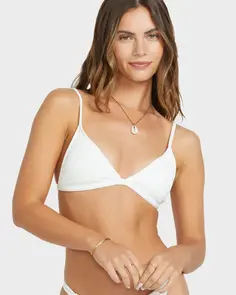 BILLABONG SALT AND SOL BIKINI TOP SALT CRYSTAL