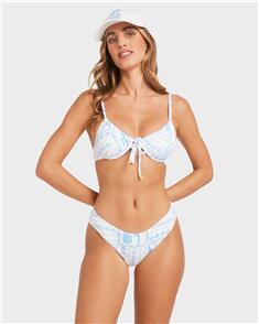 BILLABONG WOMENS SUNRISE SANDS ELLA UNDERWIRE BIKINI TOP SALT CRYSTAL
