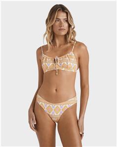 BILLABONG WOMENS JUST FOR YOU COCO BRALETTE BIKINI TOP SUNSTONE