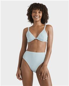 BILLABONG WOMENS SUMMER HIGH HIGH MAUI BIKINI BOTTOM SKY BLUE