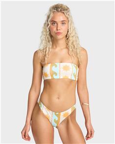BILLABONG WOMENS SUNBLIND TANGA BIKINI BOTTOM SALT CRYSTAL