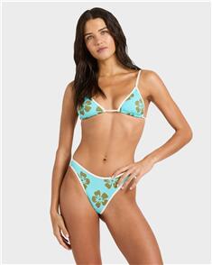 BILLABONG WOMENS LAST SUMMER SKIMPY HIKE BIKINI BOTTOM OCEAN SPRAY