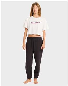BILLABONG GIRLS PARADISE TRACKPANTS OFF BLACK