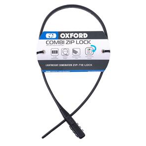 OXFORD COMBI ZIP LOCK BLACK 470MM LK150 (EA)