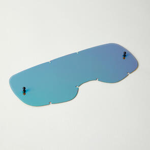 FOX RACING MOTO FOX MOTO MX20 AIRSPACE/MAIN MIRROR LENS-BLUE-OS BLUE