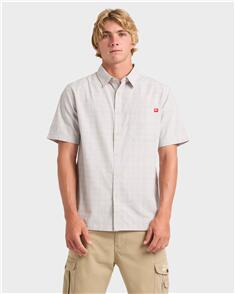 QUIKSILVER MENS TESTAMENT SHORT SLEEVE SHIRT