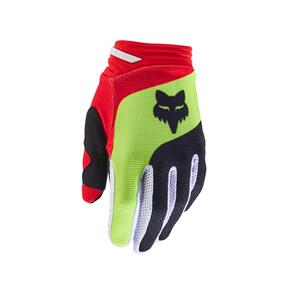 FOX RACING 2024 YOUTH 180 BALLAST GLOVES [BLACK/RED]